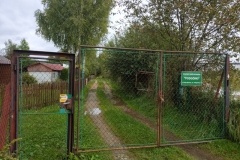 Brama wjazdowa BW2 od strony ul. Łąkowej / 2021