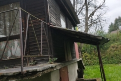 Domek Działkowca od strony lewej / 2021