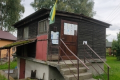 Domek Działkowca od strony wejścia / 2021