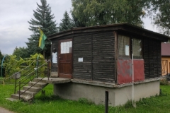 Domek Działkowca od strony wejścia / 2021