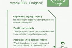 Zielony i Biały Praktyczny Segregacja Odpadów Przewodnik Recykling Plakat - 1